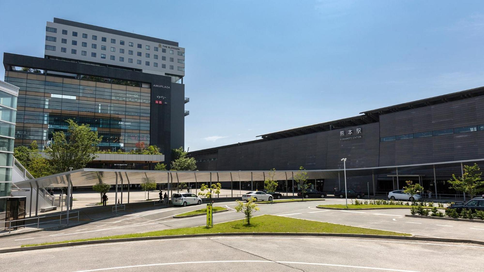 Toyoko Inn Kumamoto Ekimae Buitenkant foto